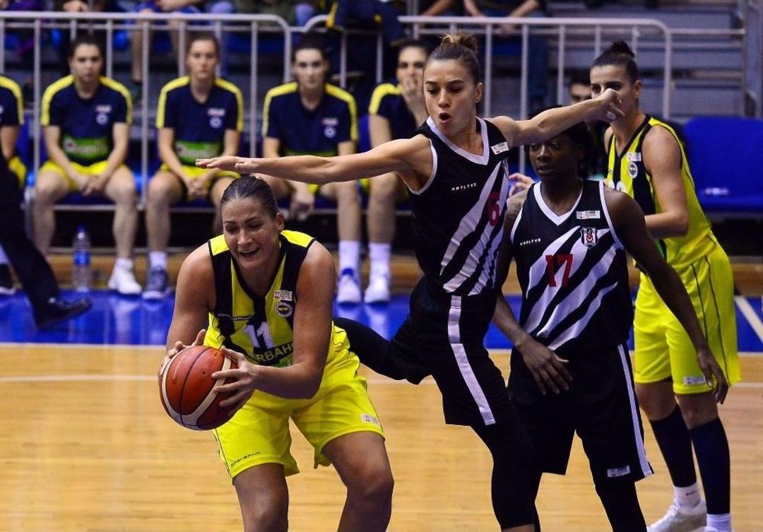 Bilyoner.com Kadınlar Basketbol Ligi: Fenerbah&ccedil;e: 82 - Beşiktaş: 65