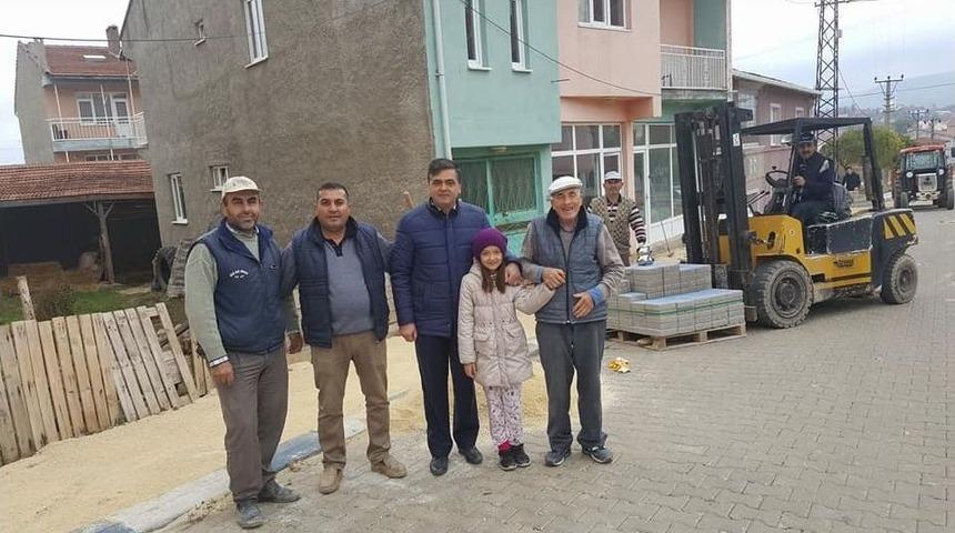 Pazaryeri&rsquo;nde Kaldırım &Ccedil;alışmaları S&uuml;r&uuml;yor