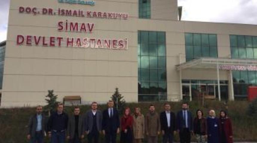 Simav&rsquo;ın Yeni Hastane Binası Ge&ccedil;ici Kabul&uuml;