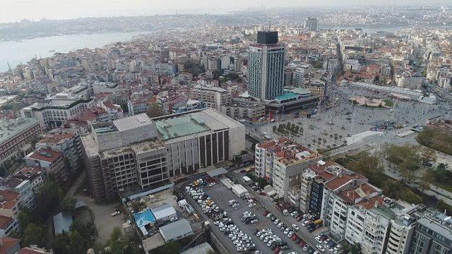 Akm Yıkılmadan Önce Son Kez Havadan Görüntülendi