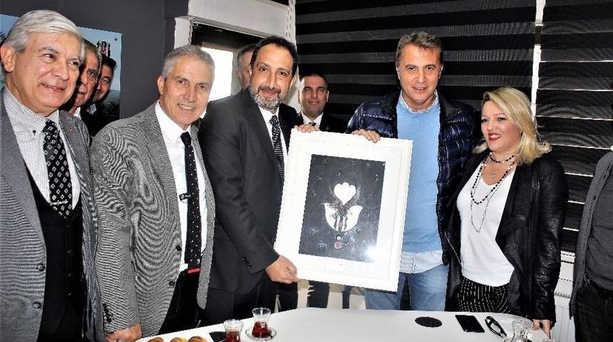 Fikret Orman&rsquo;dan Beşiktaşlı İş Adamlarına Ziyaret