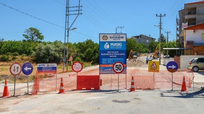 Maski, Eski Malatya&rsquo;daki Altyapı &Ccedil;alışmalarını S&uuml;rd&uuml;r&uuml;yor