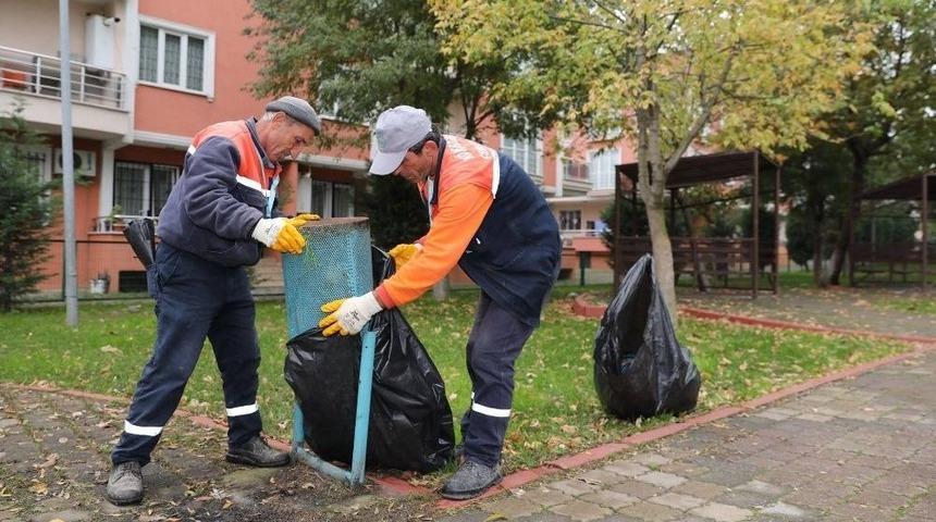 K&ouml;rfez&rsquo;de Sonbahar Temizliği Ger&ccedil;ekleştirildi