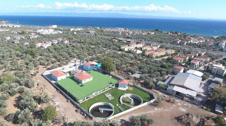 Edremit’te Atıksu Arıtma Tesisi Kapasitesi 270 Bin Kişiye Ulaştı
