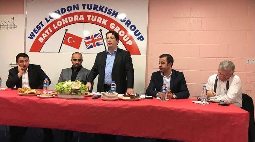 Başkan Yazgı, İngiltere&rsquo;deki Aksaraylılara Projelerini Anlattı