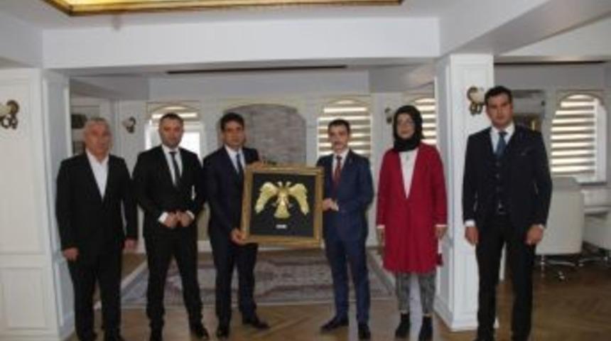 &Uuml;lk&uuml; Ocaklarından Emniyet M&uuml;d&uuml;r&uuml;ne Ziyaret