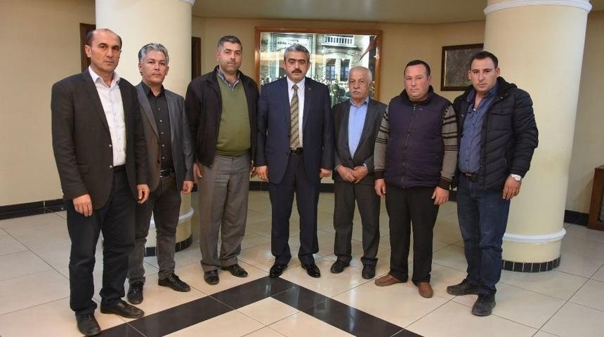 Bozyurt Deve G&uuml;reşi Komitesinden Başkan Alıcık&rsquo;a Ziyaret