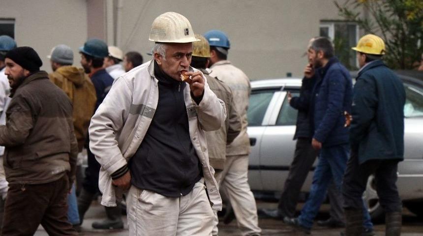 Doğuma Hazırlanan Eşine Rağmen Madendeki Eylemini Bırakmadı