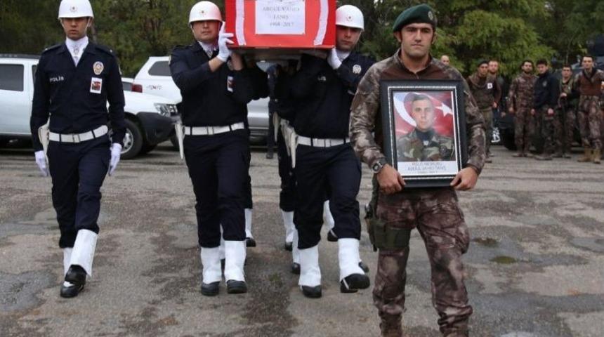 Mardin&rsquo;de Kazada Hayatını Kaybeden Polis Memleketine Uğurlandı