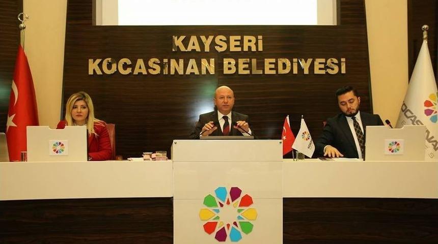 Kocasinan Belediyesi Kasım Ayı Meclis Toplantısı Ger&ccedil;ekleştirildi
