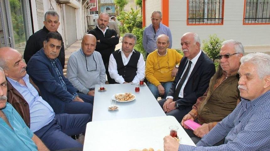 Başkan Seyfi Dingil&rsquo;den Esnaf Ziyareti