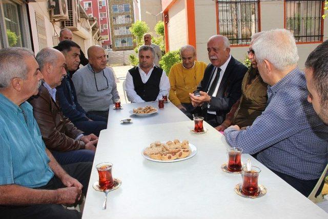 Başkan Seyfi Dingil’den Esnaf Ziyareti