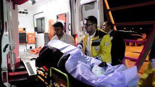 Yolda Bozulan Aracı İterken Tır Çarptı