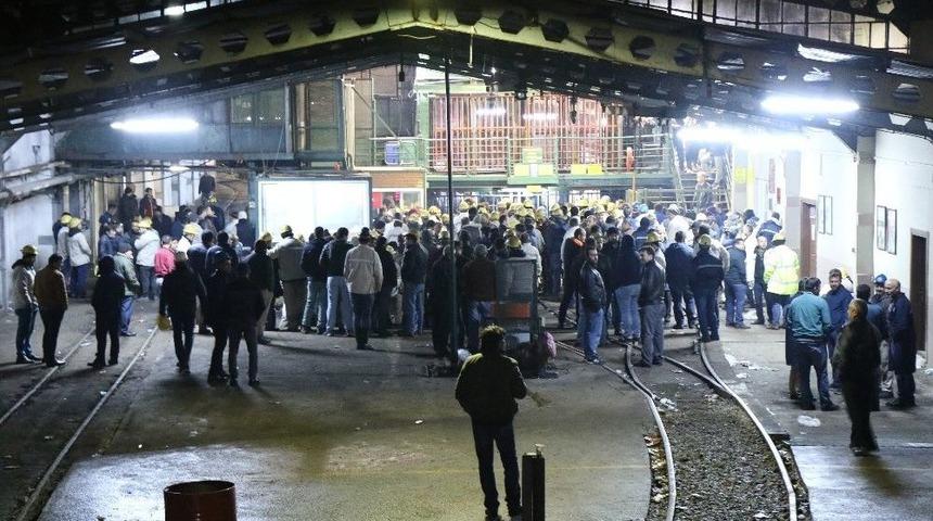 Madencinin Eylemi 21 Saat Sonra Sona Erdi