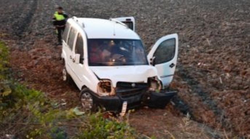 Biga&rsquo;da Kaza: 1 Yaralı