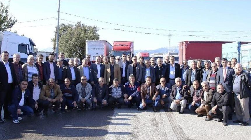 Başkan Gen&ccedil;, Kamyoncu Esnafıyla Buluştu