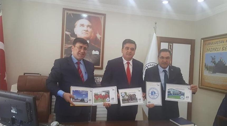 Pazaryeri İl&ccedil;esi Artık Ptt Pullarında