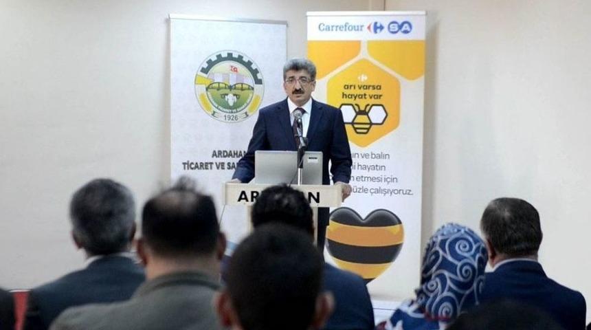 Ardahan&rsquo;da Arıcılara Eğitim Semineri Verildi