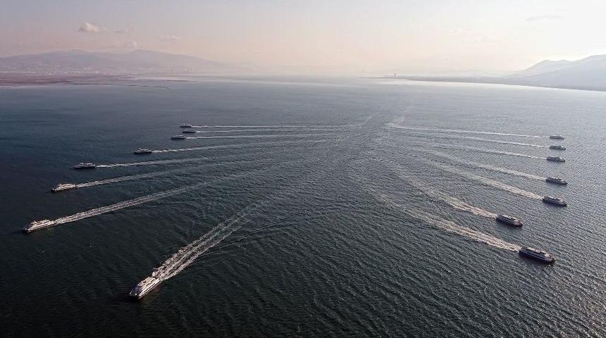 Akdeniz&rsquo;in Yıldızları İzmir&rsquo;i Selamladı