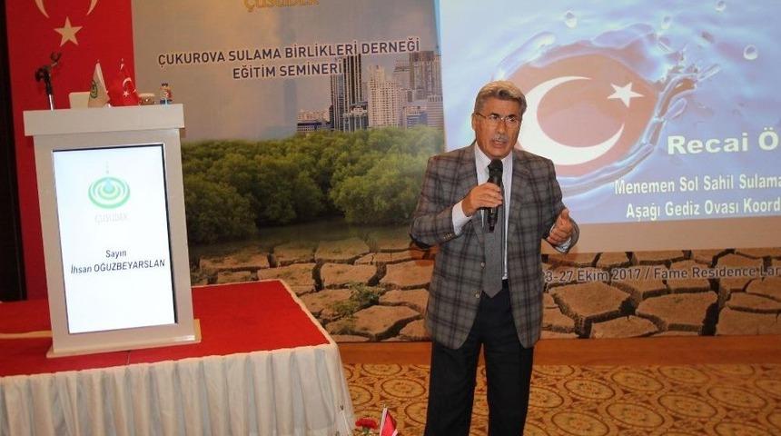 Sulama Birlikleri Eğitim Toplantısında Buluştu