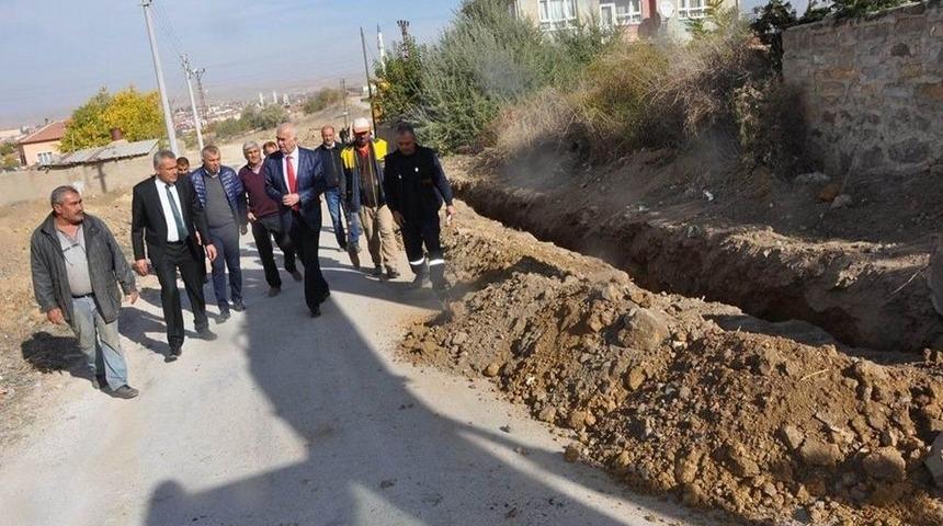 Yerk&ouml;y&rsquo;de Su Şebeke Hatları Yenileniyor