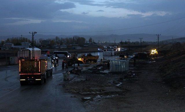 Van’da Kaçak Kesim Yapan Barakalar Kaldırıldı 3