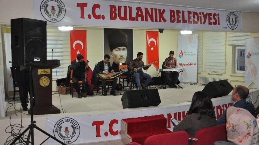 Bulanık&rsquo;ta Halk Konseri