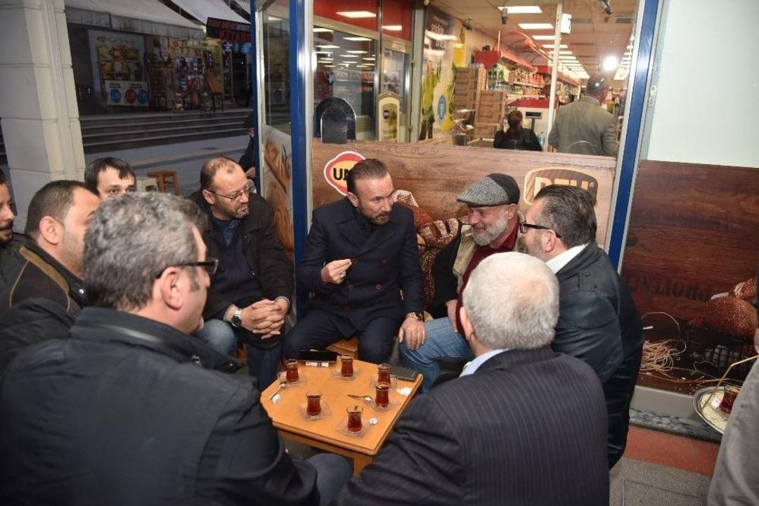 Başkan Doğan Belsa Esnafını Ziyaret Etti