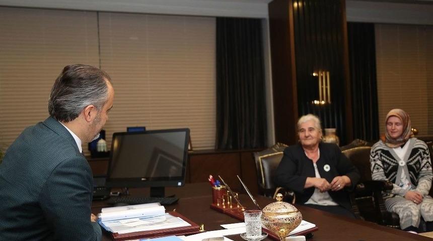 Başkan Aktaş&rsquo;tan &lsquo;srebrenica Anneleri&rsquo;ne Moral