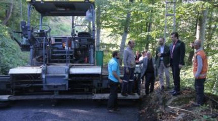 Vakfıkebir&rsquo;de Caferli-rıdvanlı Grup Yolu Asfaltlanıyor