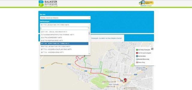 Büyükşehir’den “otobüsüm Nerede?” Hizmeti