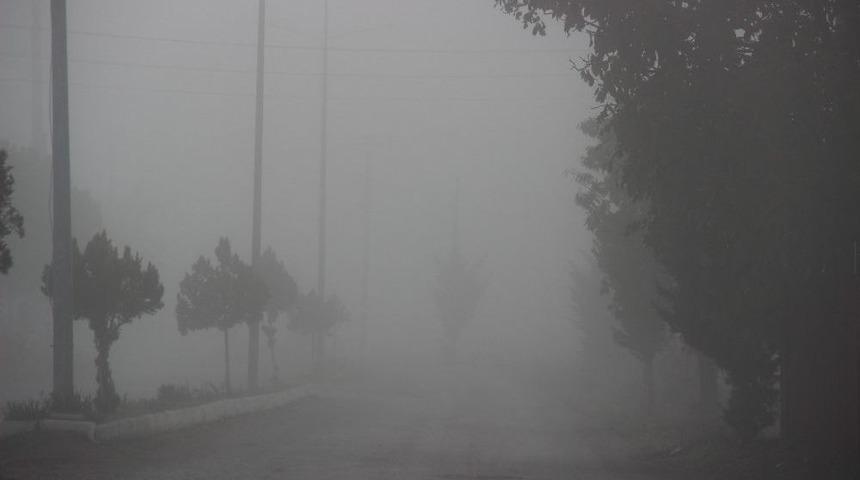 Yoğun Sis Hayatı Olumsuz Etkiliyor
