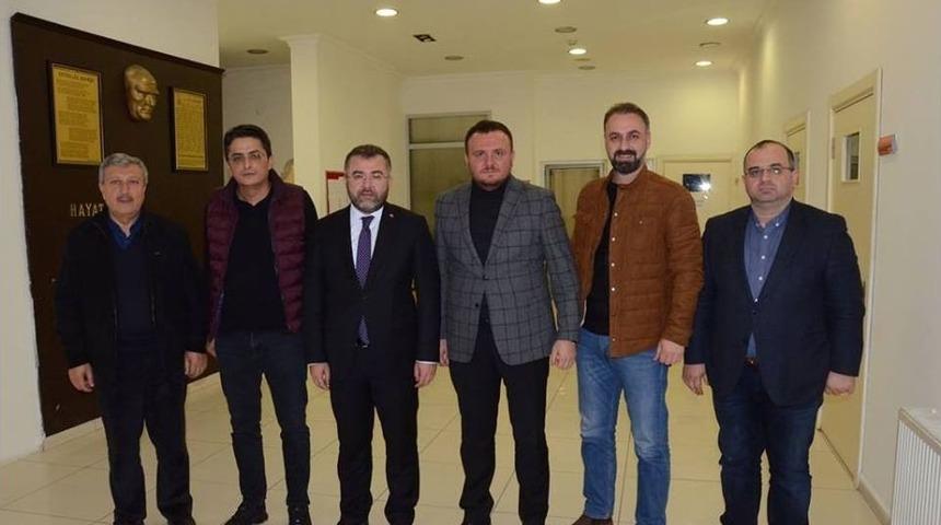 İl Başkanı Keskin, İş Adamlarını Ziyaret Etti