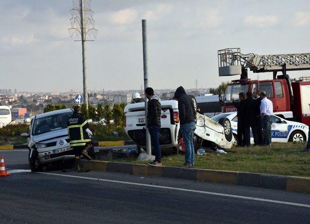 Tekirdağ’da Kaza: 4 Yaralı