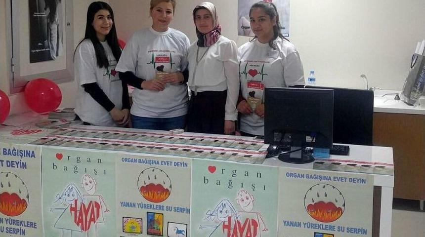 Gölbaşı Devlet Hastanesi Organ Bağışına Dikkat Çekti