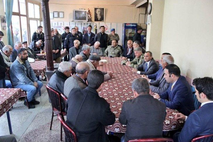 Vali Sonel, Mazgirt’te İncelemelerde Bulundu G1