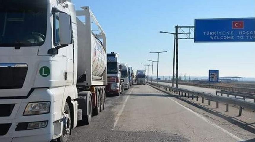 İpsala G&uuml;mr&uuml;k Kapısı Tır Ge&ccedil;işlerine Kapanıyor