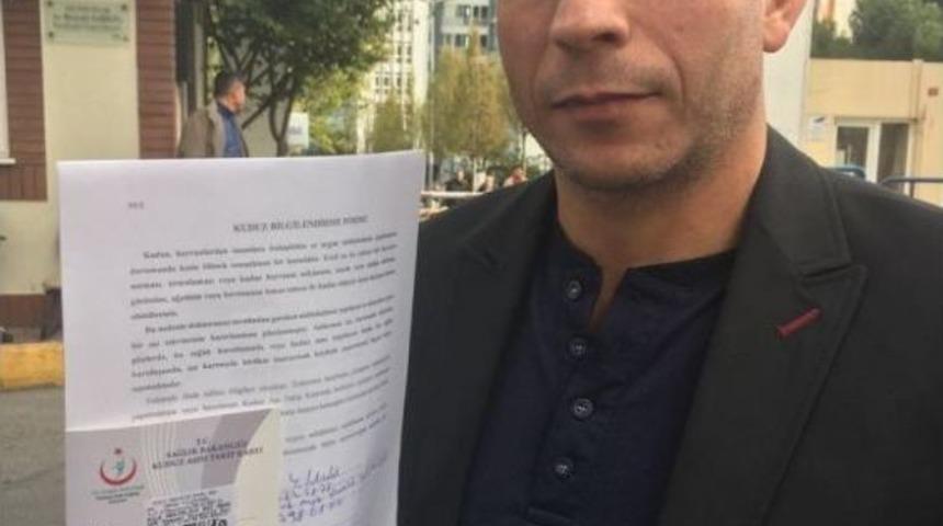 G&ouml;kt&uuml;rk&rsquo;te Bir Vatandaş Sokak K&ouml;peklerinin Saldırısına Uğradı