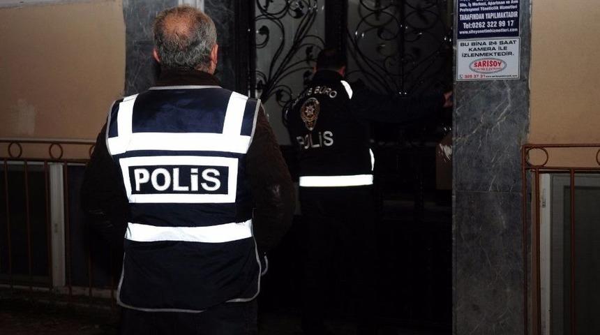 Kocaeli&rsquo;de 35 Aranan Şahıs Yakalandı