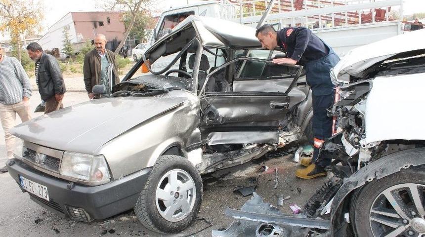 Elazığ&rsquo;da Trafik Kazası: 1 Yaralı