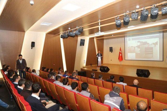 İsfalt Yetkilileri Talas’ta Asfalt Eğitim Verdi