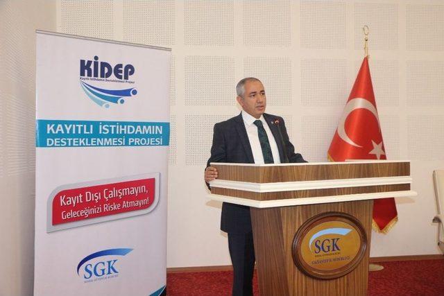 Gaziantepli Esnaflara Kidep Projesi Kapsamında Bilgilendirme Toplantısı 1