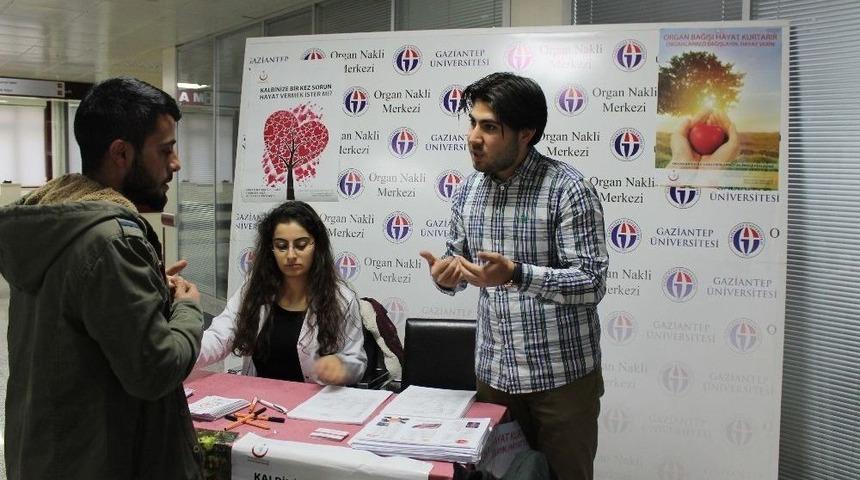Gaziantep&rsquo;te Organ Bağışı Kampanyasına Destek