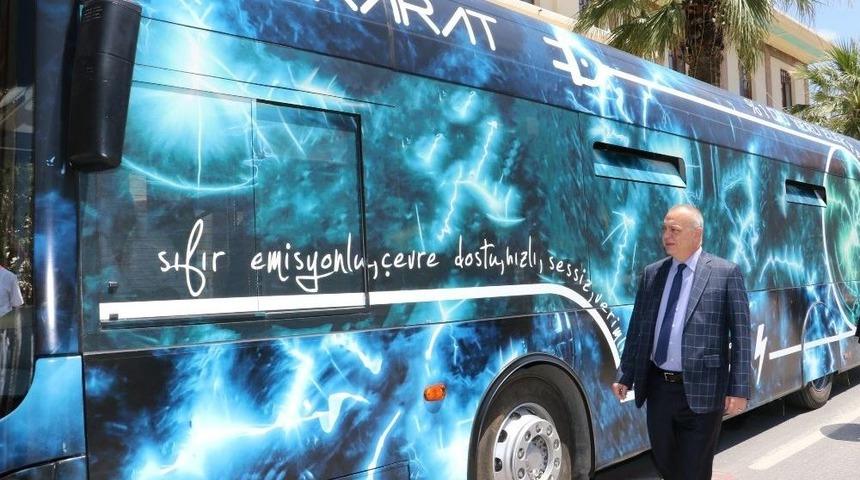 Elektrikli Otob&uuml;slerin Rengini Manisalılar Belirleyecek