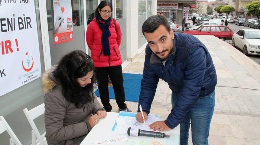 Yerel Basın &Ccedil;alışanlarından Organ Bağışı Kampanyasına Destek