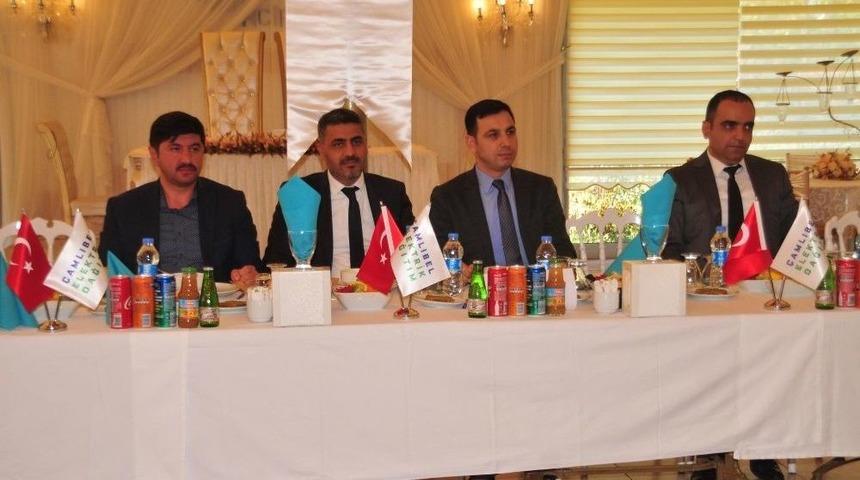 &Ccedil;edaş&rsquo;tan Mahalle Muhtarlarına Plaket