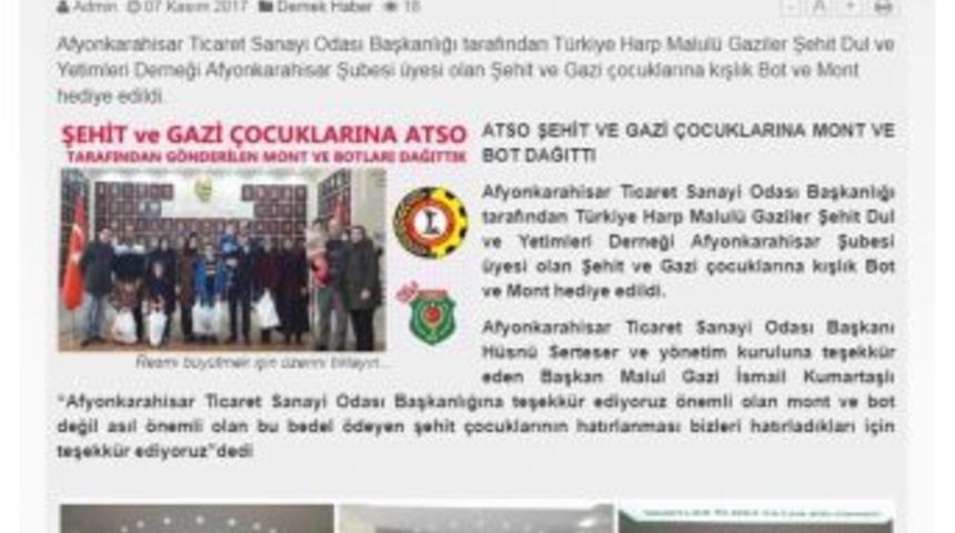 Atso&rsquo;nun &Ccedil;ocuklara Yaptığı Yardımın Fotoğraflanması Tepki &Ccedil;ekti