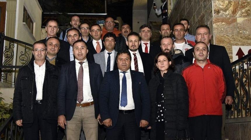 T&uuml;rkiye Judo Federasyonu Başkanı Sezer Huysuz G&uuml;m&uuml;şhane&rsquo;de