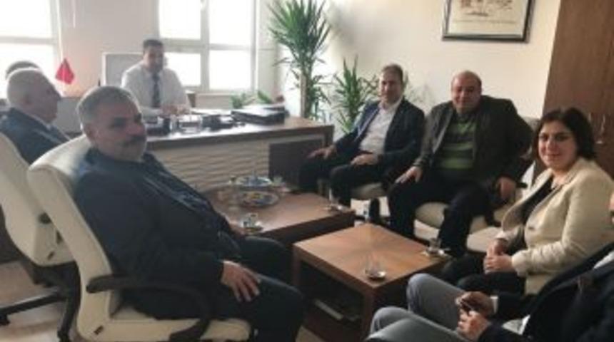 Siirt Tso Heyetinden Vergi Dairesi M&uuml;d&uuml;r&uuml; Balbay&rsquo;a Ziyareti