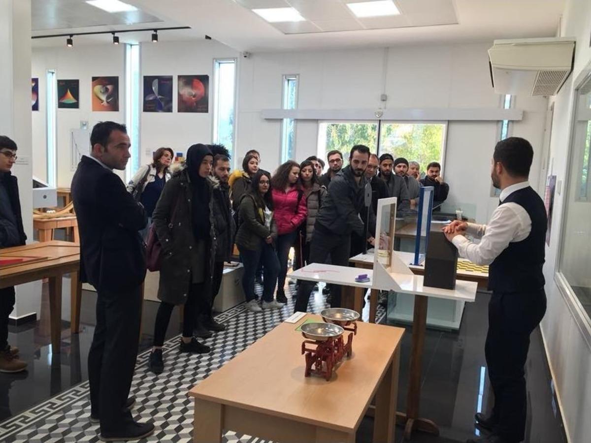 Anadolu &Uuml;niversitesi &Ouml;ğrencileri , Matematiği Dokunmak İ&ccedil;in Aydın&rsquo;a Geldi